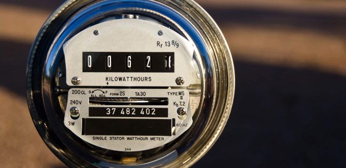 Electric meter. Average kilowatt usage per month in Texas.
