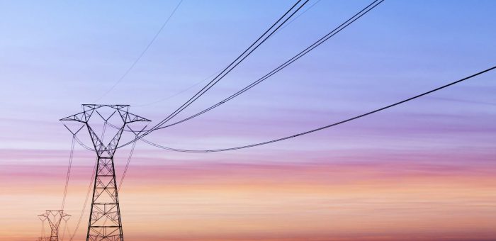 Tall power lines. Average monthly electric bill for 1 person