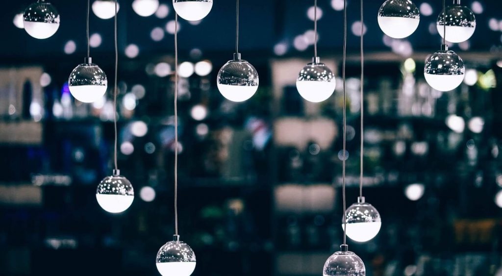 Hanging glass balls. ConocoPhillips Company
