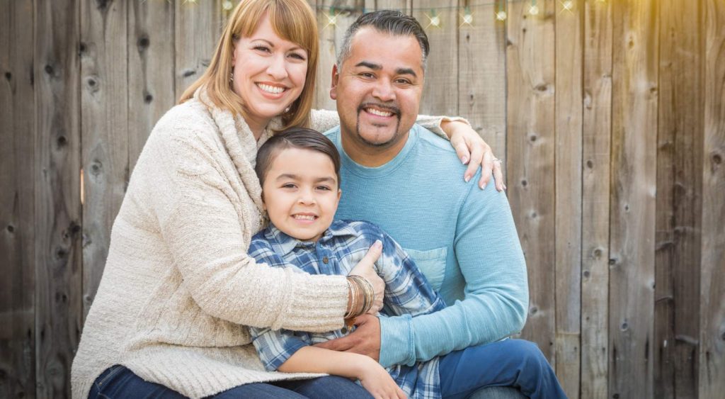 Happy family. Cost Of Living In Texas