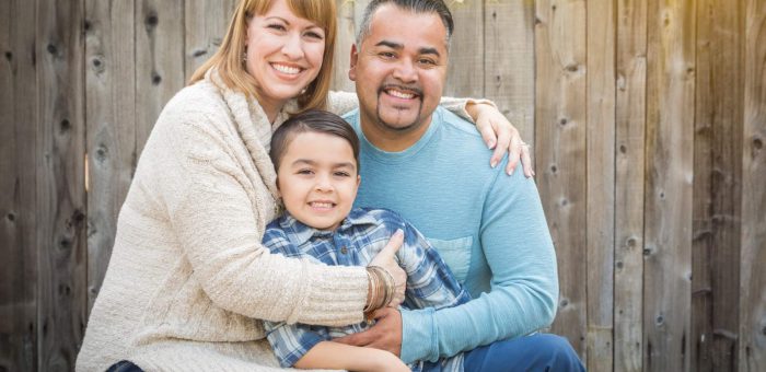 Happy family. Cost Of Living In Texas