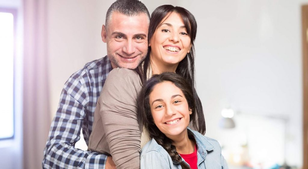 Happy family inside. Electricity Companies In Abilene
