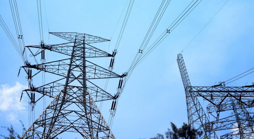 Power lines in the sky -Electricity Connection Fee