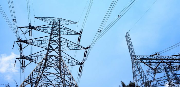 Power lines in the sky -Electricity Connection Fee