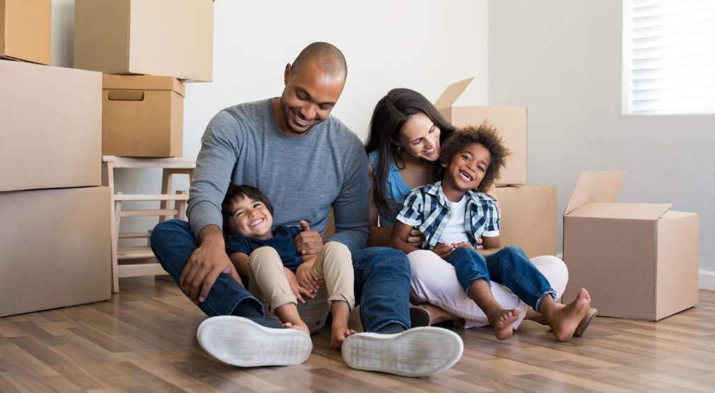 Happy family recently moved - Electricity Connection Fee