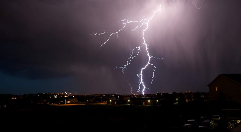 Lightning strike - Electricity Outage Houston TX
