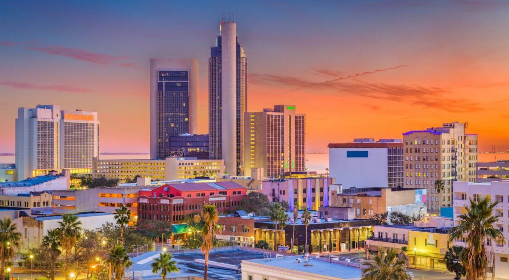 Large city. Electricity Rates Corpus Christi