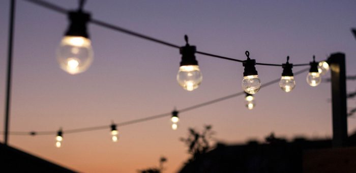 Hanging party lights - Energy Companies