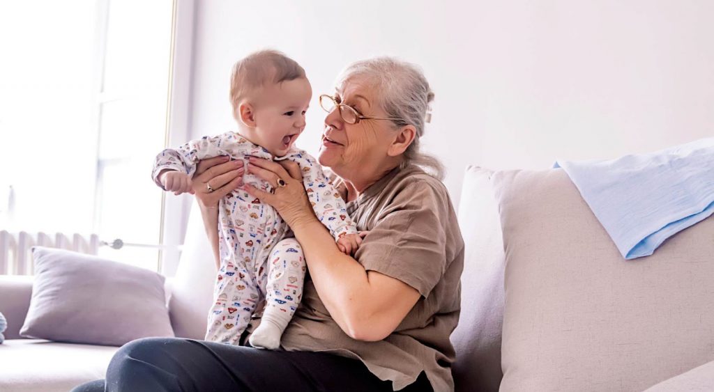 Woman with grandchild - Fort Worth