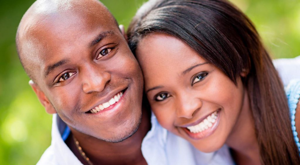 Happy couple outside. Inspire Energy