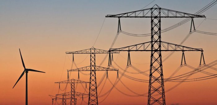 Powerlines at dusk - Is Electricity And Energy The Same