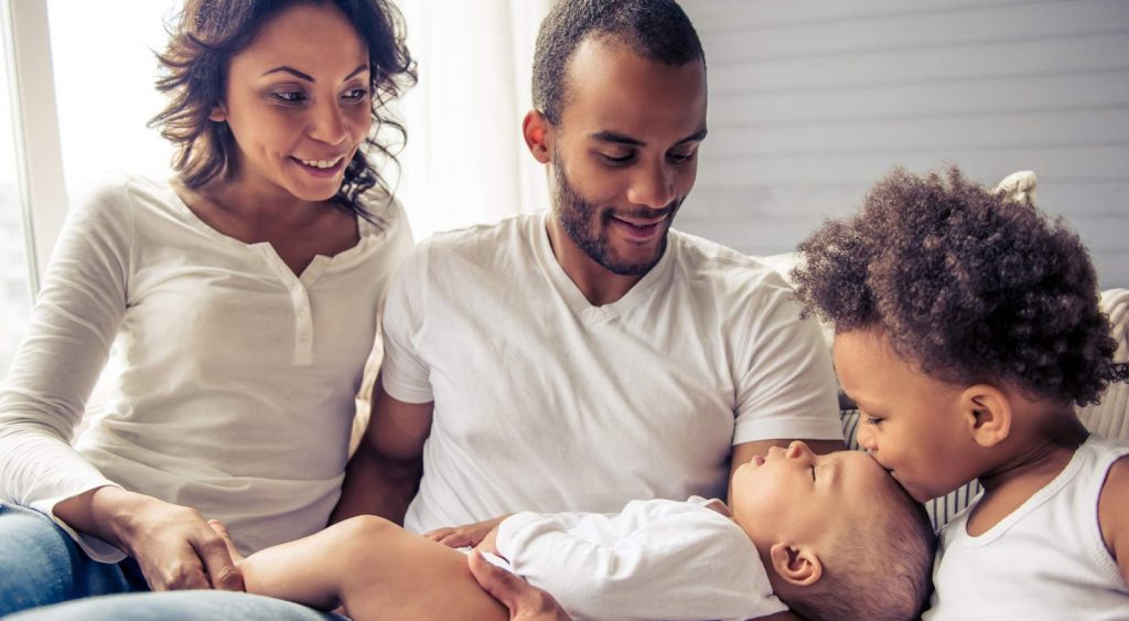 Happy family with baby - Liberty Power