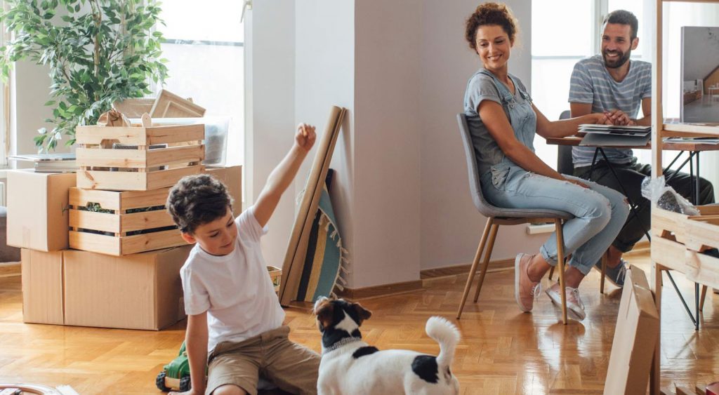 Family playing indoors - Mega Energy