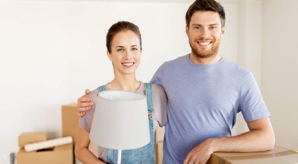 Happy couple recently moved - Our Energy
