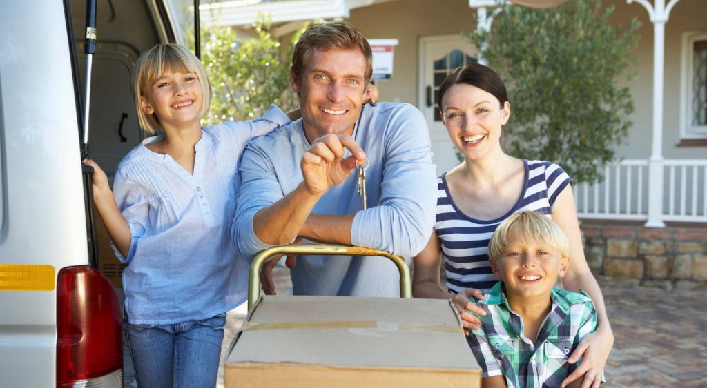 Happy family just moved - Prepaid Electricity Dallas