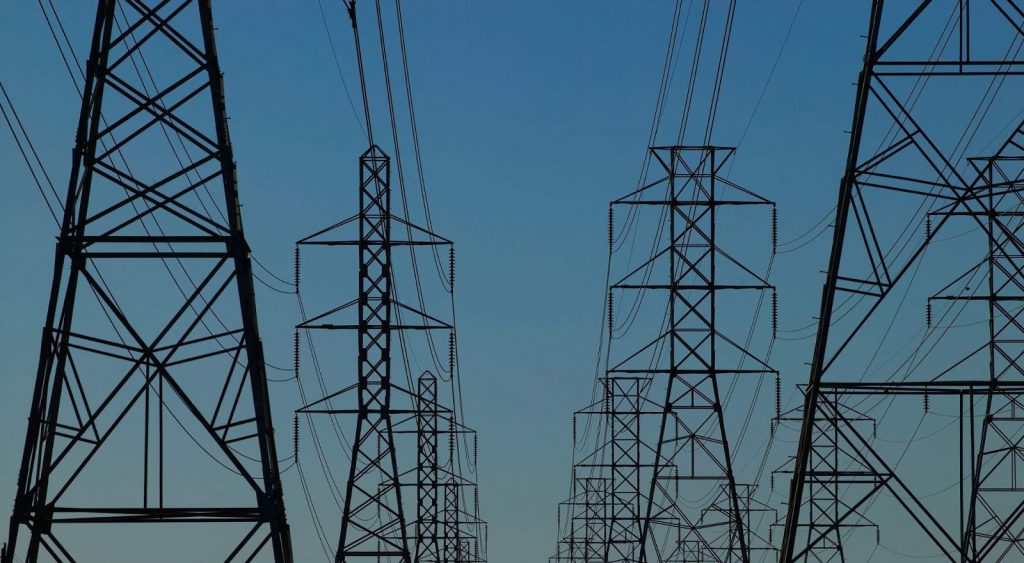 Power lines - Reliant Energy Truly Free Nights 12 Plan