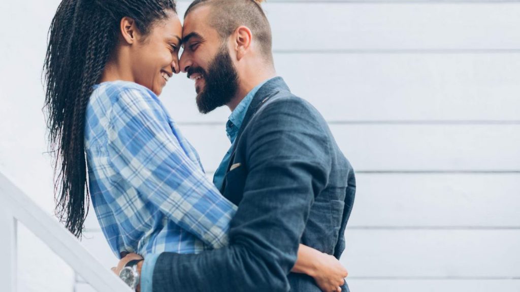 Happy couple outside - Spark Energy