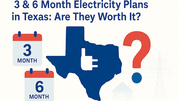 short-term electricity plans texas